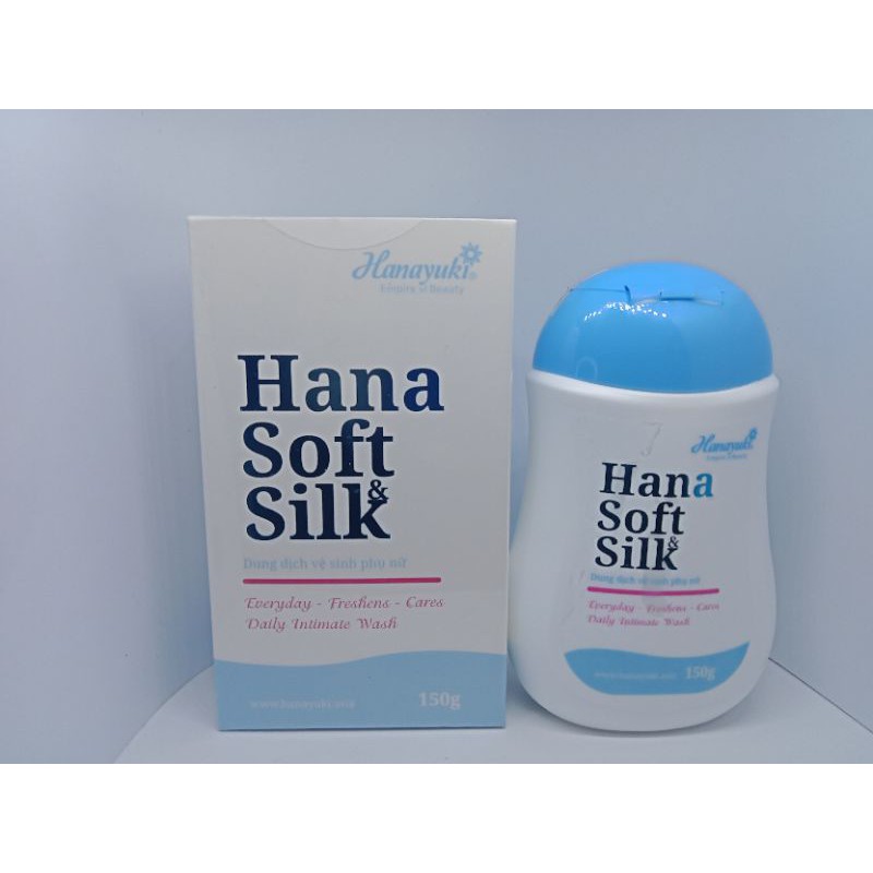 Dung Dịch Vệ Sinh Phụ Nữ HaNa Soft Silk (Cam Kết Chính Hãng)