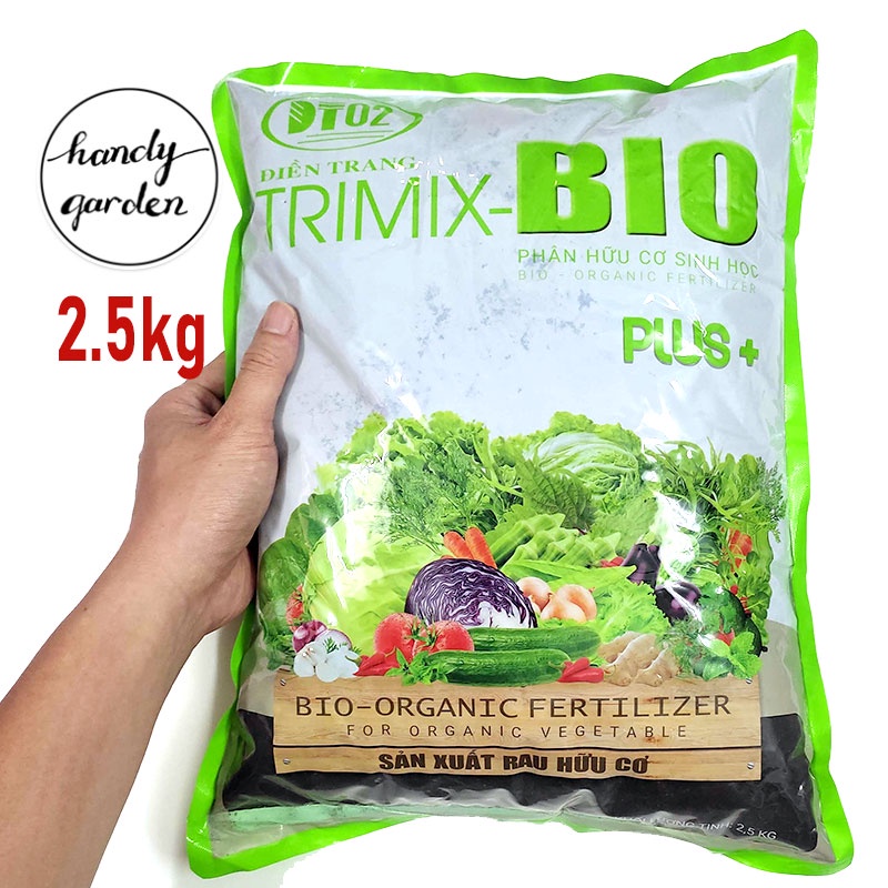 500g Phân Bón Rau Hữu Cơ TRIMIX-BIO Điền Trang PG062, trồng rau sạch tại nhà | HandyGarden