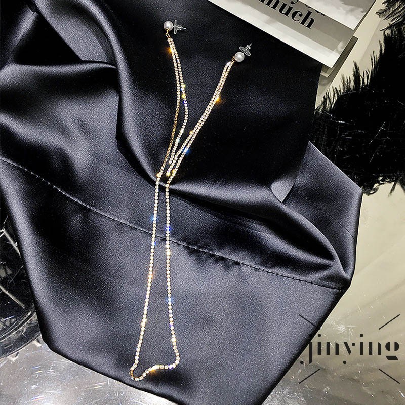 GETNOIVAS Hoa tai dáng dài phong cách Hàn Quốc thời trang cho nữ