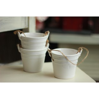 Bộ 3 Chậu Gốm nhỏ cắm hoa