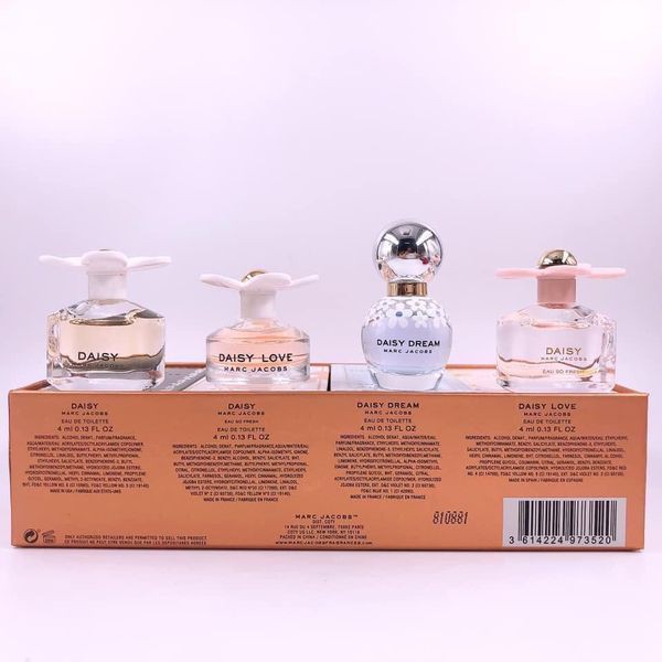 nước hoa nữ Set 4 chai Mini For Women. | Thế Giới Skin Care