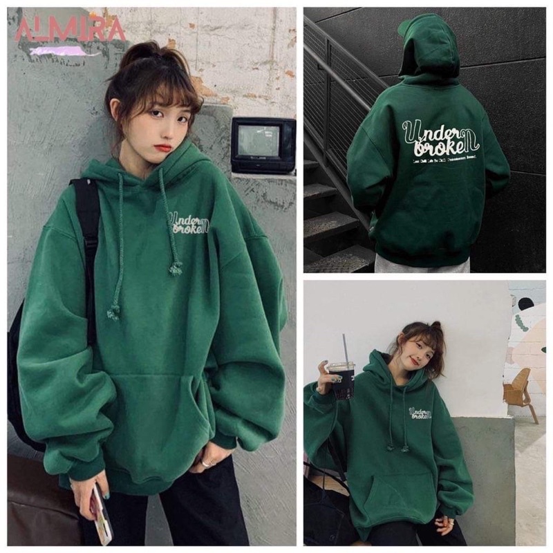 Áo hoodie UNDER in 2 mặt