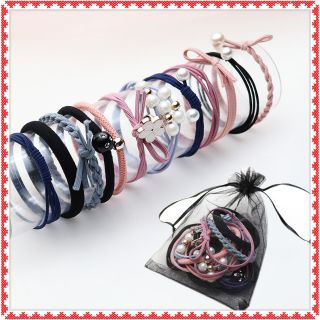Set 12 dây buộc tóc Hàn Quốc siêu xinh