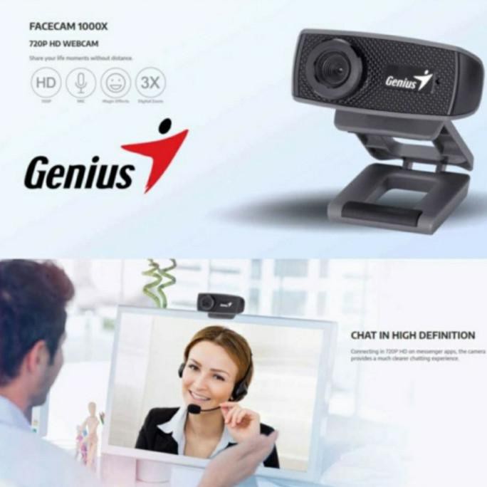 Webcam Hd Genius 1000x Chất Lượng Cao