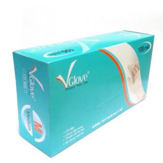 Găng tay cao su y tế hộp 100 chiếc