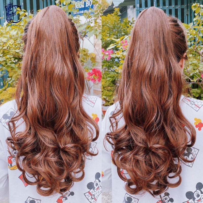 <Ảnh Thật> Ngoạm Xoăn Đuôi Dài 55cm
