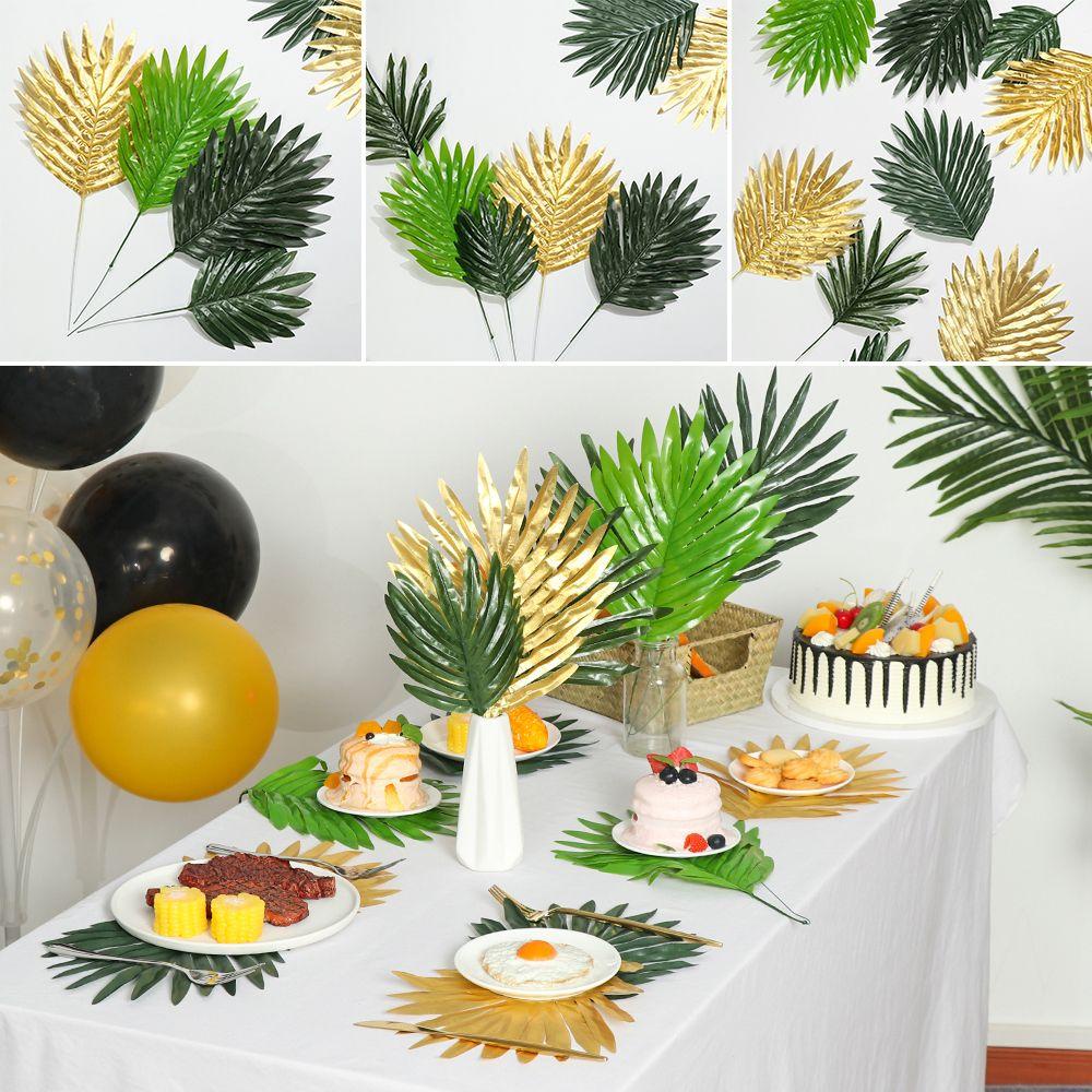 Set 12 / 20 Lá Cây Giả Trang Trí Tiệc Cưới