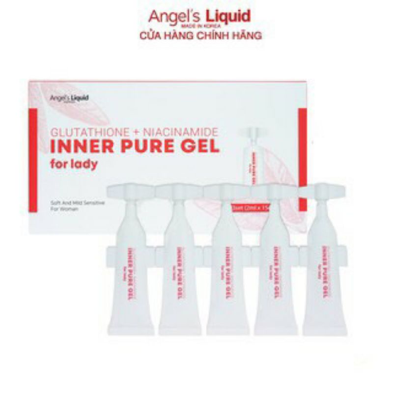 SIÊU TINH CHẤT LÀM HỒNG SE KHÍT VÙNG KÍN ANGEL'S LIQUID GLUTATHIONE PLUS NIACINAMIDE INNER PURE GEL