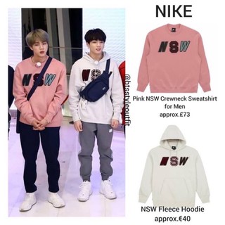 (Tặng ảnh BTS) Áo BTS JK Jin NSW trong Run