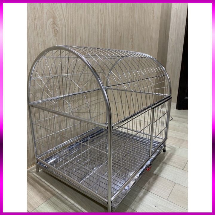 Lồng Chuồng chó mèo inox siêu chắc khoẻ giá rẻ