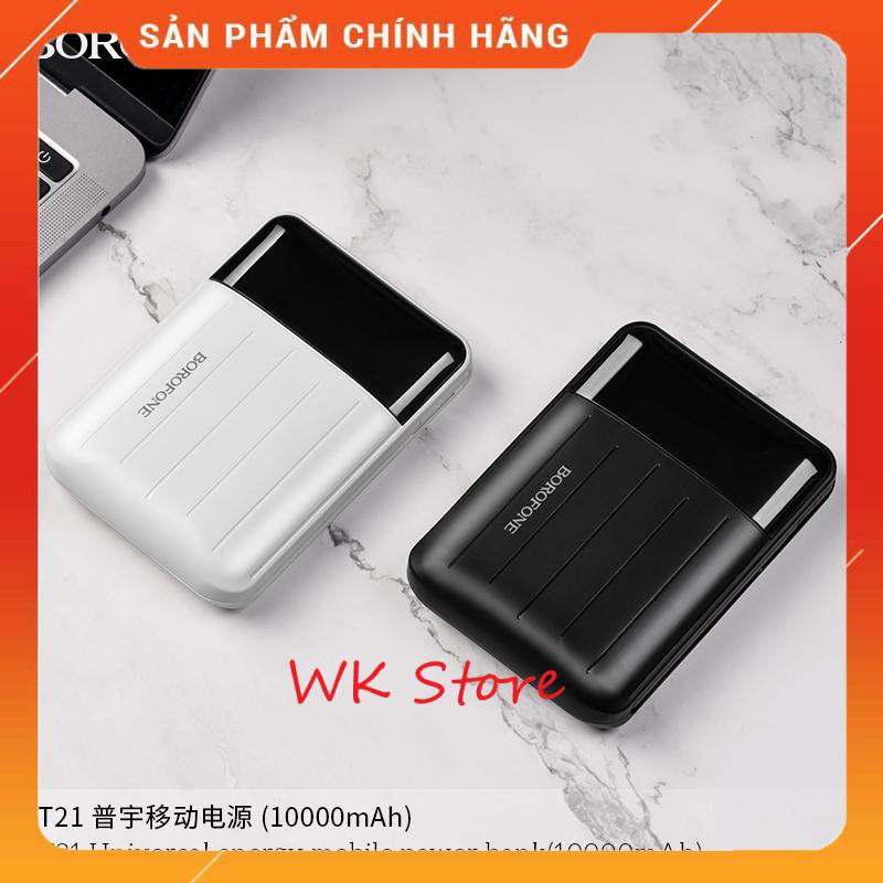 Sạc dự phòng siêu nhỏ gọn Borofone BT21 10.000 mAh chính hãng (BH 1 năm)