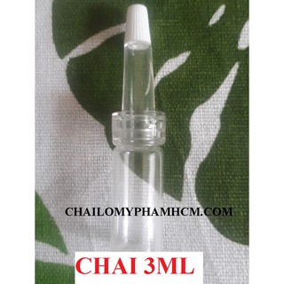 CHAI THỦY TINH NẮP NHỌN