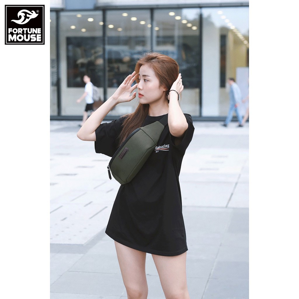 Túi Đeo Chéo Unisex Fortune Mouse New Streetbag Style DA006 | BigBuy360 - bigbuy360.vn