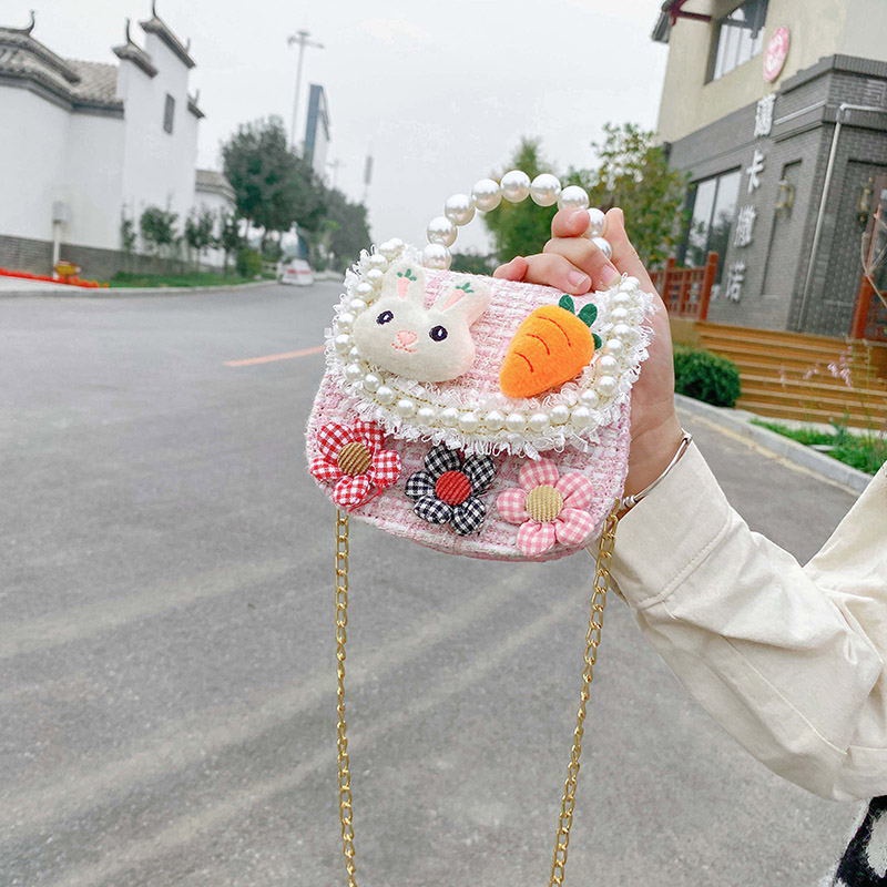 Túi Đeo Chéo Mini Phong Cách Công Chúa Thời Trang Mới Cho Bé Gái