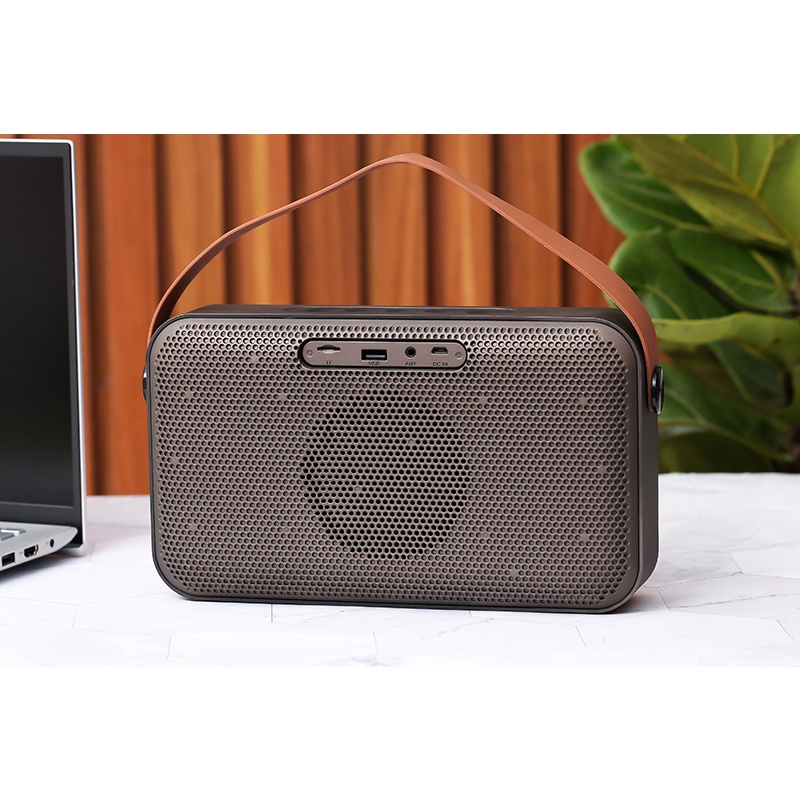 Loa Bluetooth Fenda W19 Nâu 12W - Chính hãng BH 12 tháng