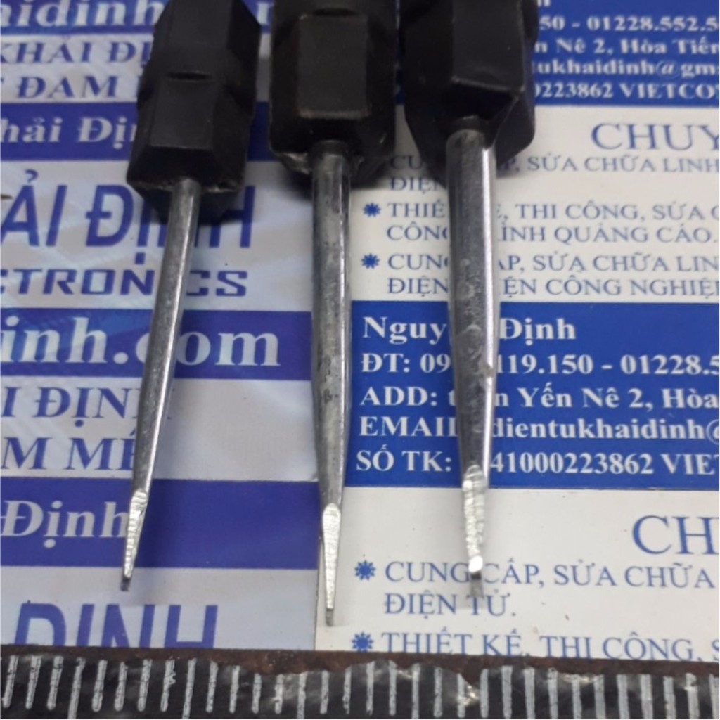 Tua vít, Trục vít, tuốc nơ vít 2 đầu + và -, hàng giá rẻ, 5/8/10 cm loại nhỏ/vừa/lớn kde4718