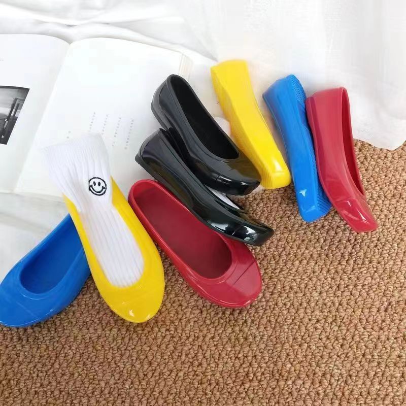 Giày Búp Bê Đế Bằng Thời Trang Cho Bé Gái