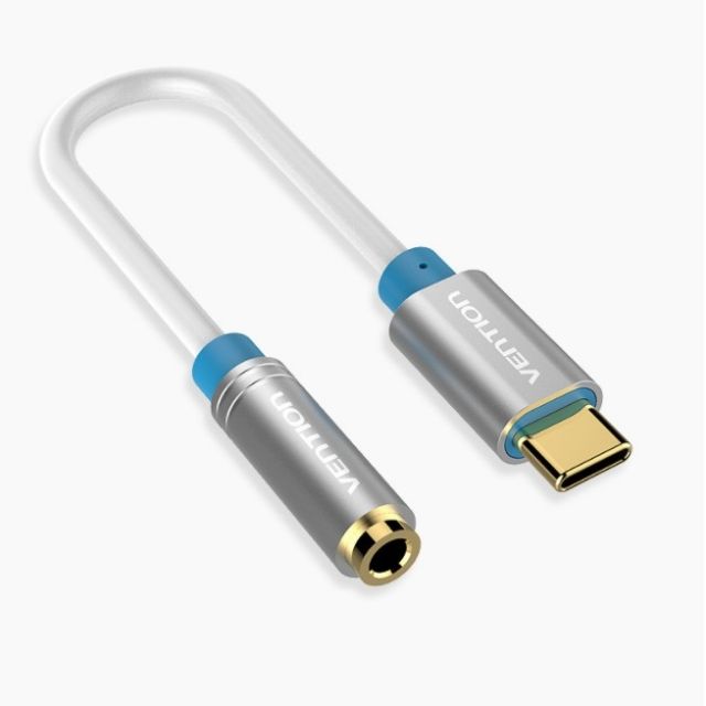 Jack chuyển type C sang 3.5 dùng cho HTC, Xiaomi, Hawei... VENTION