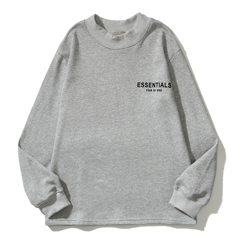 Áo Sweater Cổ Tròn In LOGO Màu Đen Thời Trang Cá Tính