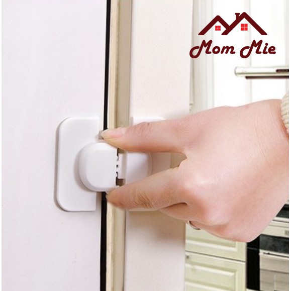 [Hàng đẹp] Khóa an toàn cho tủ lạnh, cửa tủ cho bé - I012