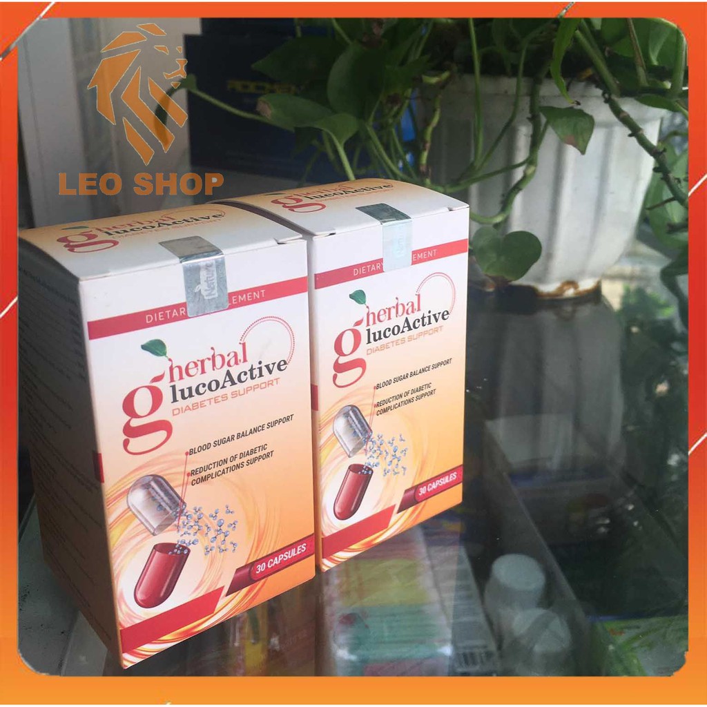 VIÊN UỐNG HERBAL GLUCOACTIVE - Hỗ Trợ Giải Quyết Nỗi Lo Tiểu Đường Ổn Định Đường Huyết - [CHÍNH HÃNG HỘP 30 VIÊN] | BigBuy360 - bigbuy360.vn