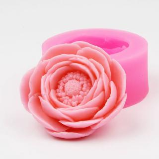 Khuôn Silicone Hình Bông Hoa 3D Dùng Để Trang Trí Bánh AZ007 71mm*32mm
