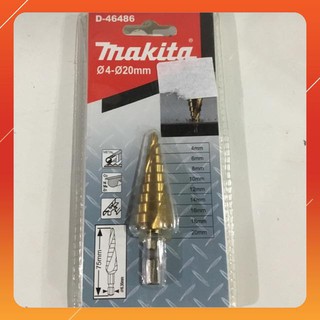 MŨI KHOAN BẬC MAKITA D-46470