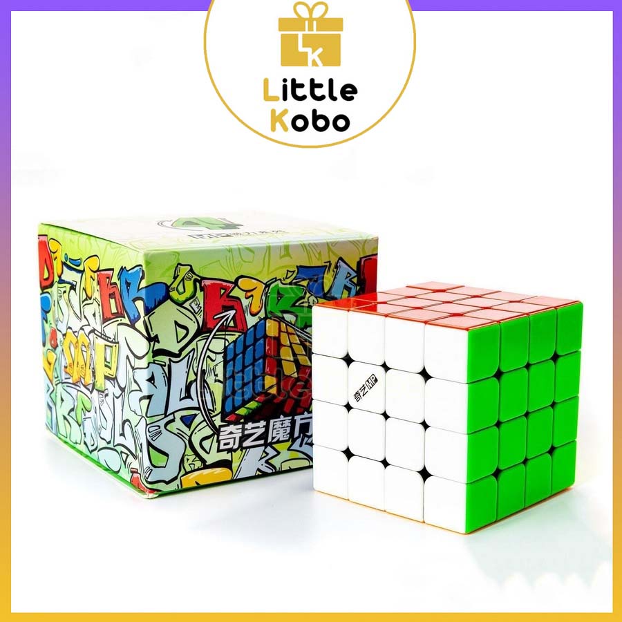 Rubik QiYi MP 4x4 M Magnetic Rubic 4x4x4 Nam Châm Stickerless 4 Tầng Đồ Chơi Trí Tuệ