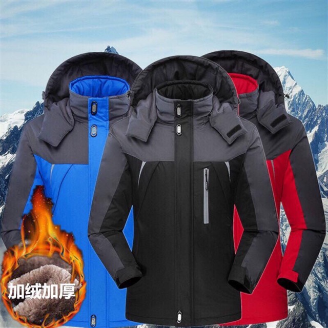 Áo khoác gió lót lông