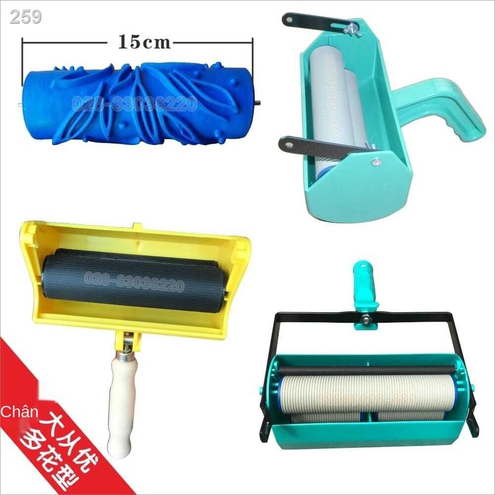 5 inch in ấn con lăn sơn tường tạo tác giấy dán chất lỏng khuôn knurling hoa văn máy trang trí