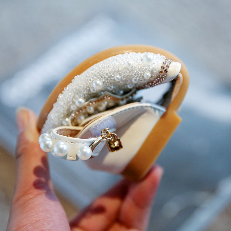 Sandal dép quai hậu bít kim tuyến cho các công chúa từ 2 tuổi đến 8 tuổi (0216) Richkidsstore2021