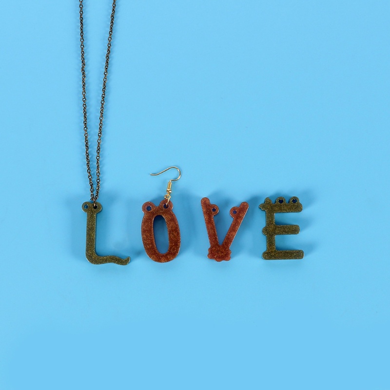 Khuôn Silicon Hình Chữ Cái / Mặt Cười / Chữ Số Hoạt Hình DIY