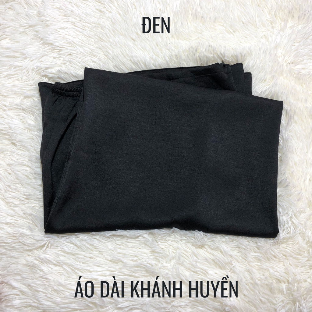 Quần Áo Dài, Vải Lụa Tây Thi Cao Cấp, Co Giãn, Thoáng Mát, Áo Dài Khánh Huyền