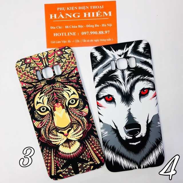 Samsung S8 / S8plus ốp thú phát quang LUXO in sần 4D