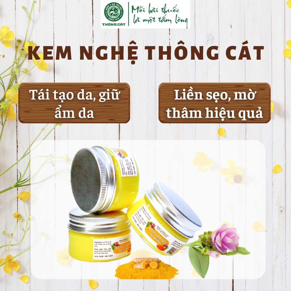 Kem nghệ- Đông y gia truyền Thông Cát since 1918 -Xóa sẹo, làm mờ vết thâm nhanh chóng