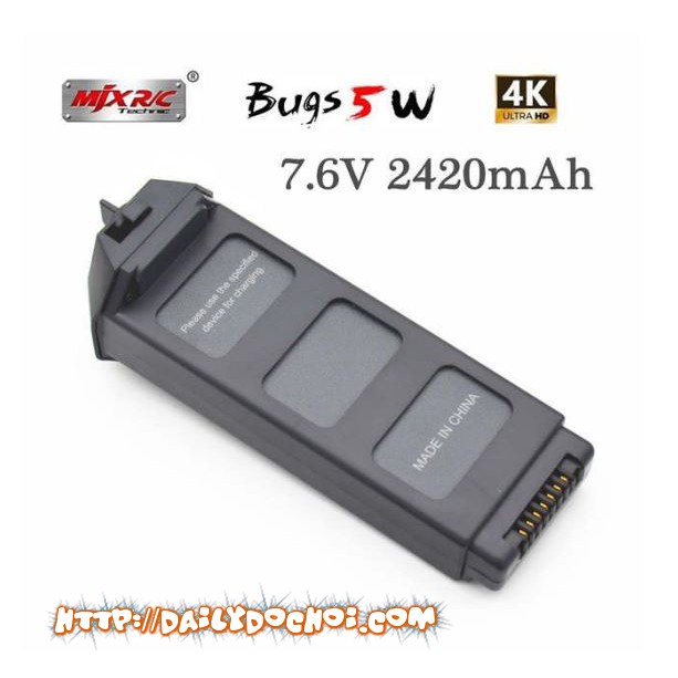 PB5W PB5PRO PIN MJX BUGS5 PRO 2420MAH 7.6V