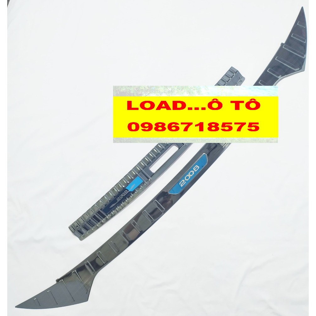 Chống Trầy Cốp Peugeot 2008 Trong, Ngoài Vân Titan Xước Mặt Bóng