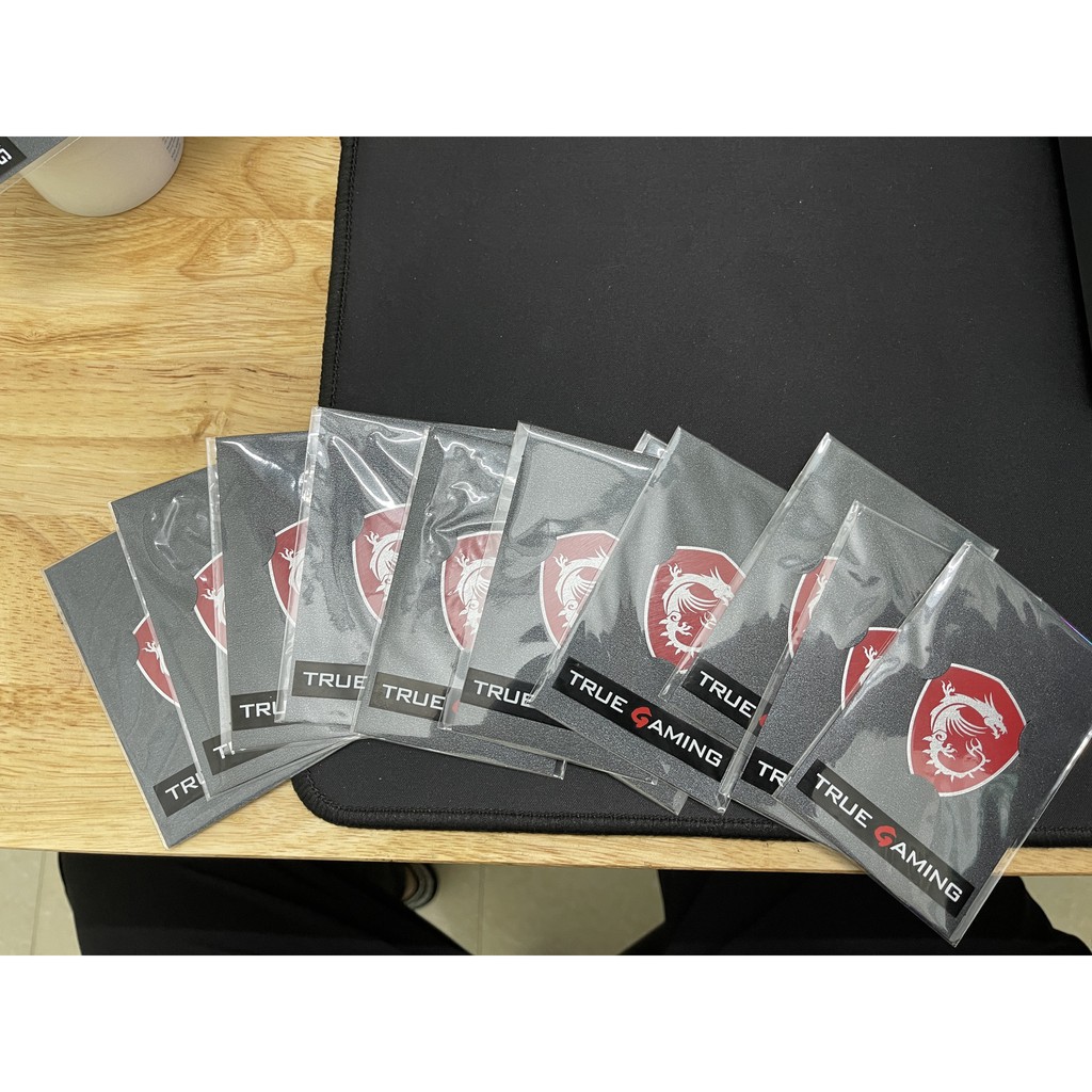 Sticker Logo Rồng Đỏ hãng MSI
