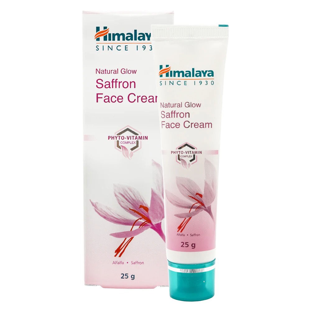 Kem Dưỡng Da Mặt Himalaya Chiết Xuất Nghệ Tây Làm Sáng Hồng Da Saffron Face Cream 25g