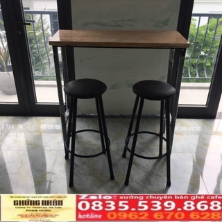 Bàn ghế cafe, Bàn ghế quàn cà phê, bàn ghế bar cao