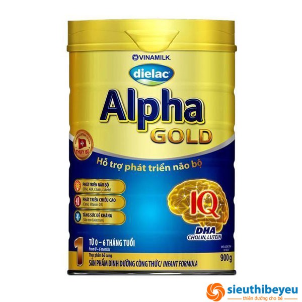 Sữa Dielac Alpha Gold 1 900g