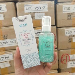 Sữa rửa mặt oxy alaska genie hàn