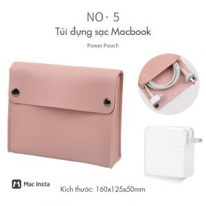 Set Combo 5in1 chất liệu da cho Macbook