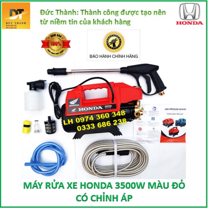 Siêu hot Máy rửa xe HONDA 3500W có chỉnh áp