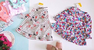 Combo váy bé gái xuất dư