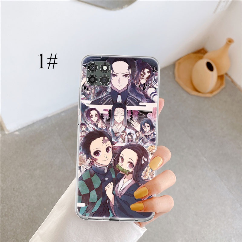 Ốp Điện Thoại Hình Anime Demon Slayer Cho Tecno Pova 2 Spark 5 6 Go 7 7P Pova 2 LD7 KE7 KE5 AIR KD7 Pro BN3