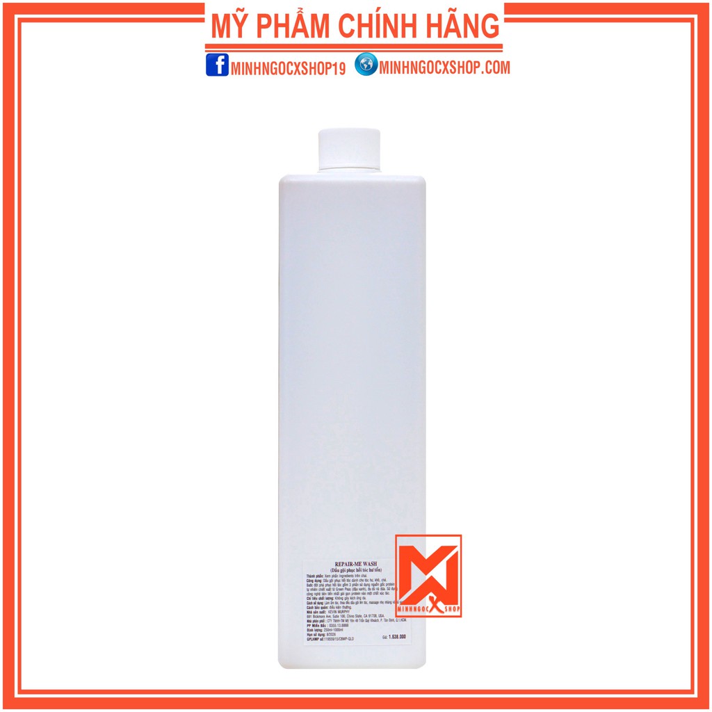 Dầu gội phục hồi hư tổn KEVIN MURPHY REPAIR ME WASH 1000ml chính hãng