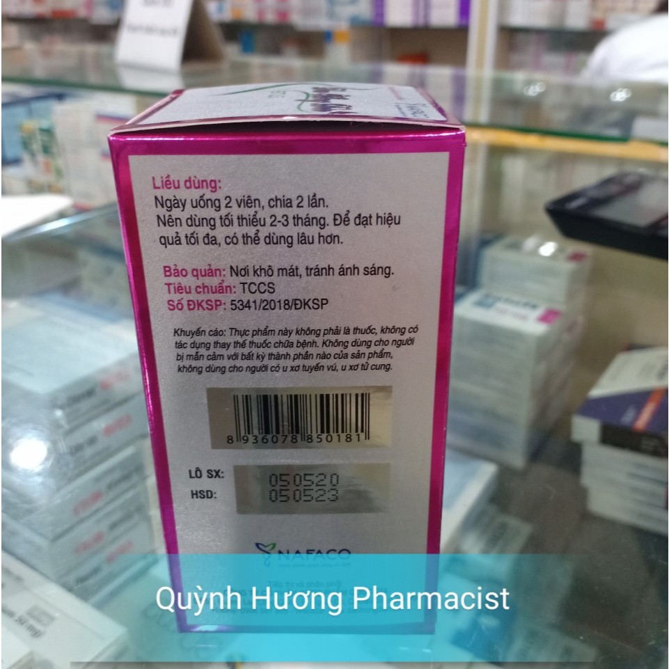 Viên uống ĐÀO HỒNG ĐƠN lọ 60 viên