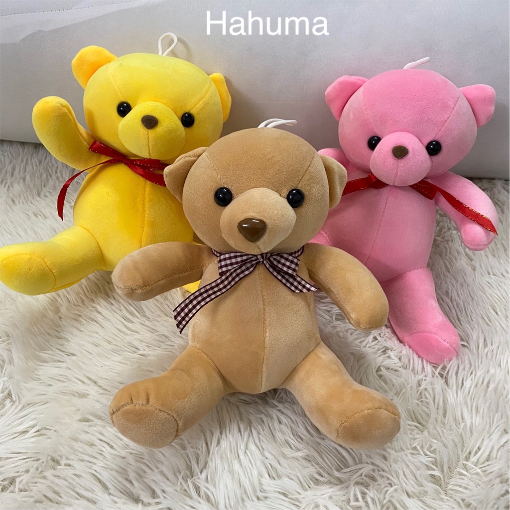 Thú bông gấu bông cầm tay cho bé siêu mềm