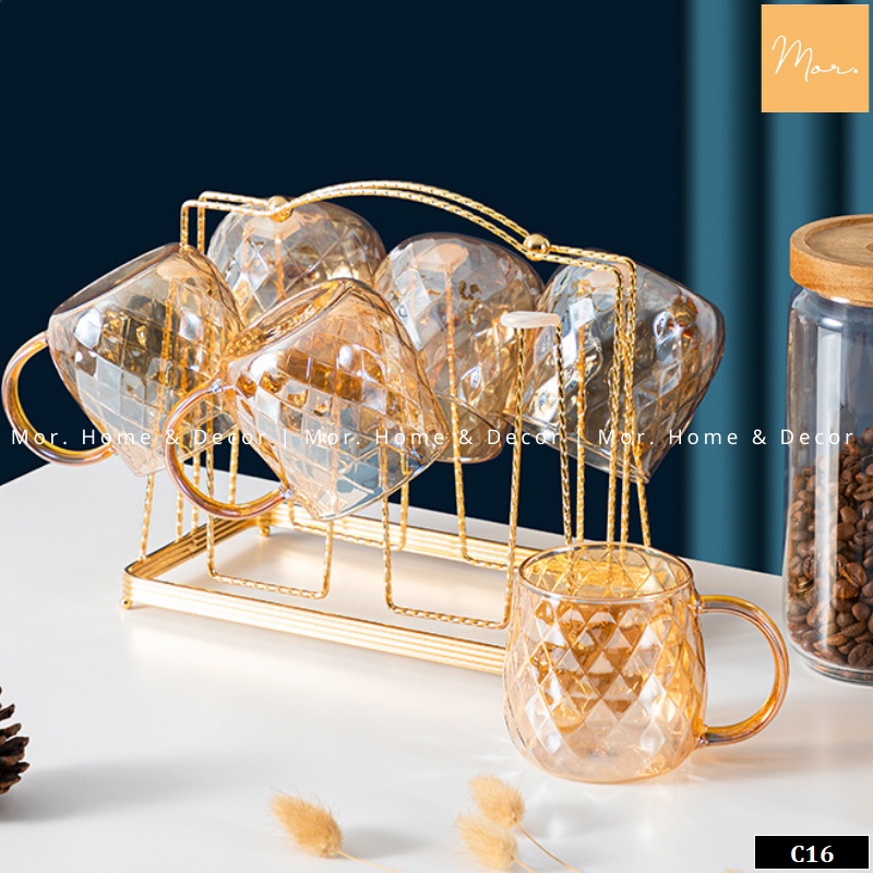 Cốc thủy tinh chịu nhiệt - Trám - C16